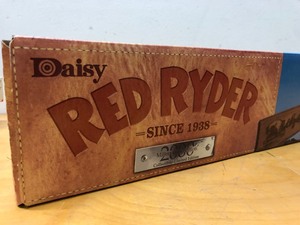 lot 328 image: Brand New Saisy Red Rider BB Gun in Box - Special 2000 Milennium Edition