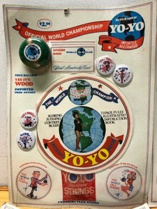 lot 331 image: 4 Vintage NOS YO-YO World Championship Sets