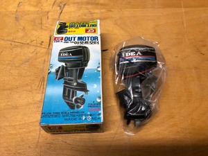 lot 351 image: NOS Vintage Toy Outboard Motor wBox