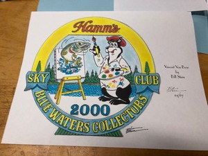 lot 354 image: Group of HAMMS Beer Advertising Limited Edition Collectors Signed Prints & other Items