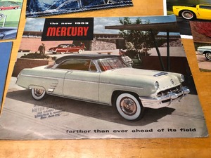 lot 359 image: Lot of Vintage Automobile Car Dealer Advertising Brochures