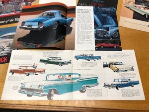 lot 360 image: Lot of Vintage Automobile Car Dealer Advertising Brochures