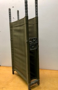 lot 370 image: Original Vintage WW2 era U.S. Navy Marked Stretcher