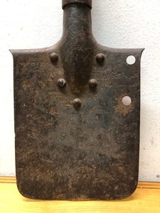 lot 375 image: Original WW2 Naval Ship Engine Room Coal Shovel
