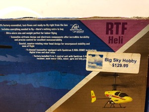 lot 84 image: BLADE MCX RC Helicopter - Parts Pictured - Incomplete