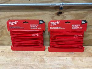 lot 34 image: MILWAUKEE Lot of 2- Red Multi-Functional Neck Gaiters