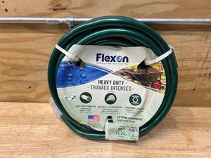 lot 23 image: FLEXON Heavy Duty 50 ft Water Hose