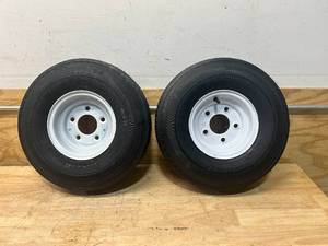 lot 80 image: CARRY-ON Lot of 2- 12 Trailer Tires