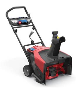 lot 10A image: TORO 21 in. (53 cm) Power Clear e21 60V Snow Blower with 7.5Ah Battery and Charger (Retails for $749)