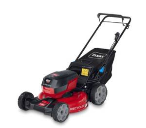 lot 10C image: TORO Recycler 60-volt Max 21-in Cordless Push Lawn Mower 4 Ah (Battery and Charger Included) (Retails for $459)
