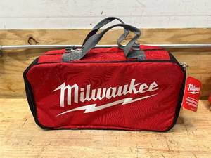 lot 102 image: MILWAUKEE WetDry Shop Vacuum Tool and Attachment Storage Bag (1-Piece) (02062450)