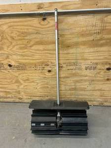 lot 122 image: MILWAUKEE M18 FUEL QUIK-LOK Rubber Broom Attachment (Retails for $299)