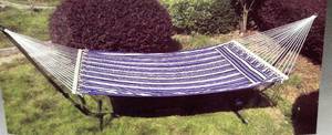 lot 131 image: BACKYARD EXPRESSIONS Quilted Hammock