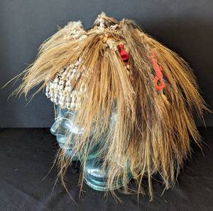 Beaded Headdress from Papua New Guinea