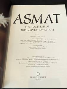 Asmat Myth and Ritual Coffee Table Book