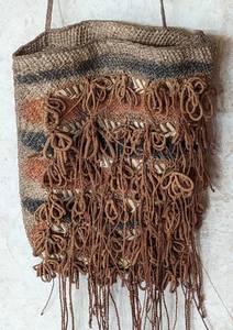 Pair of Vintage Woven Southeast Asia Fiber Bags