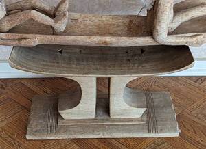 Asmat Hand Carved Wood Spirit Canoe