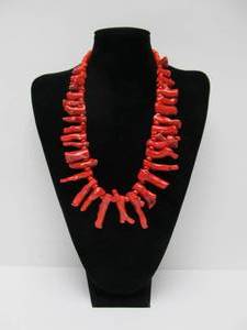 LARGE Genuine BranchStick Coral Necklace