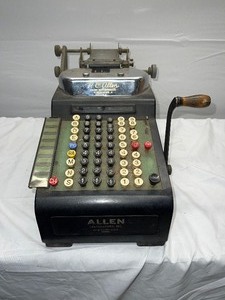 lot 34 image: RC Allen Cash Registering Machine