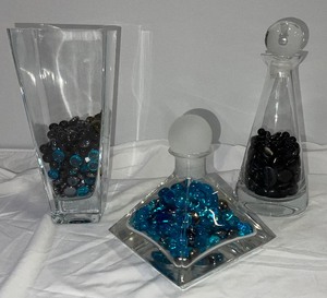 lot 59 image: Three Glass Containers