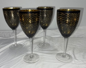 lot 67 image: Four Artland Wine Glasses