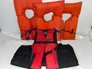 lot 97 image: Set of 4 Life Vests