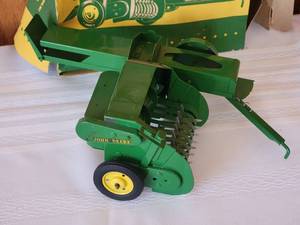 lot 14 image: Vintage Model Toy Baler - John Deere