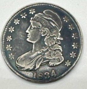 1834 Capped Bust Half Dollar (high grade)
