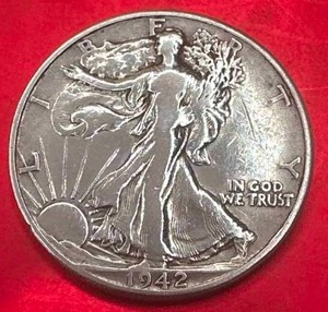 1942 Walking Liberty Half Dollar