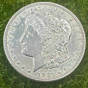 1921 Morgan Silver Dollar