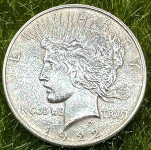 1922 Silver Peace Dollar