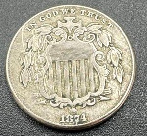 1871 Shield Nickel