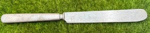 2.8oz Solid .925 Silver Knife