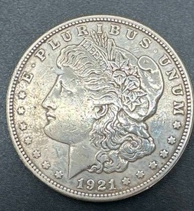 1921 Morgan Silver Dollar