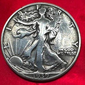 1939 Walking Liberty Half Dollar