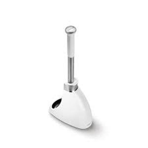 simplehuman Toilet Brush with Caddy-White