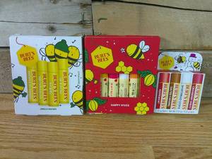 Lot of 12 Burts Bees Lip Balms
