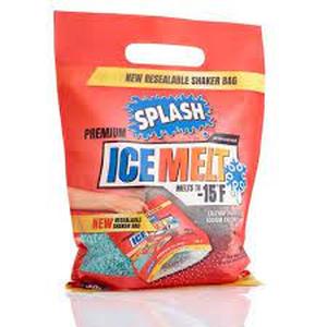 Set of 2 SPLASH 10lbs Premium 15°F Ice Melt Resealable Shaker Bag