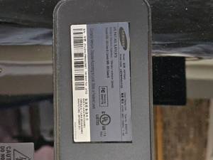 lot 110 image: 27 Inch Samsung TV