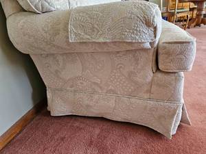 lot 48 image: Sun Lines Jacquard 3 Cushion Sofa