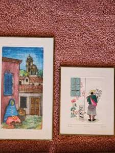 lot 103 image: Latin Inspired Miniature Artworks