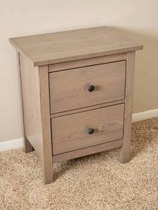 lot 99 image: Minimalist Contemporary Bedside Table Set