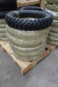 lot 280 image: 6 NEW Motorcycle Tires with Tubes - 90100-14