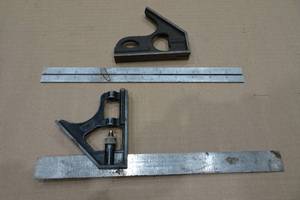 lot 238 image: 2 Rulers with Sliding Squares