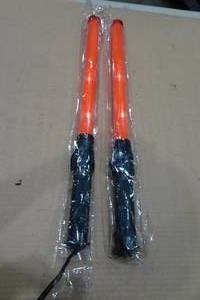 2 Traffic Safety Batons