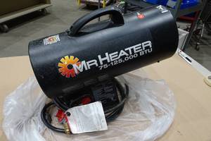 Mr Heater MH125QFAV 75-125,000 BTU Propane Torpedo Heater