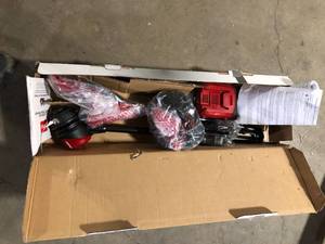 Toro Flex-Force 60-volt Max 15-in Straight Shaft Battery String Trimmer 2 Ah (Battery and Charger Included) Customer Returns See Pictures