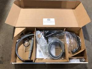 MOEN Adler Single-Handle Pull-Down Sprayer Kitchen Faucet with Reflex and Power Clean in Matte Black  Customer Returns See Pictures