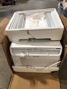 Vissani 5000 BTU 115-Volt Window Air Conditioner for 250 sq. ft. Rooms in White Customer Returns See Pictures