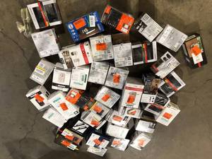 Lot of  Assorted Door Locks and Handles Various Models and Conditions  Customer Returns See Pictures